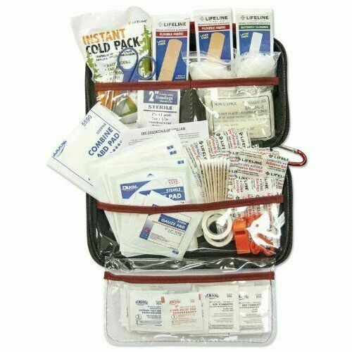 Kit de primeros auxilios AAA 121 piezas/seguridad automática hogar oficina dormitorio viaje por carretera emergencia Foto 2 de 4