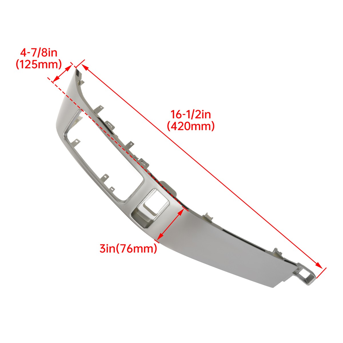 Dashboard Trim AC Air Vent Sensor Penal For Toyota Land Cruiser
