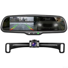 Parking&Reversing Backup Camera + 4.3" OEM Rear View Mirror Monitor Night Vision