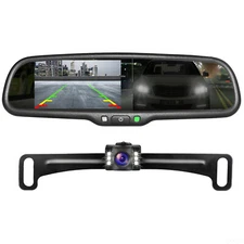 Parking&Reversing Backup Camera + 4.3" OEM Rear View Mirror Monitor Night Vision