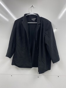 size 16 black blazer