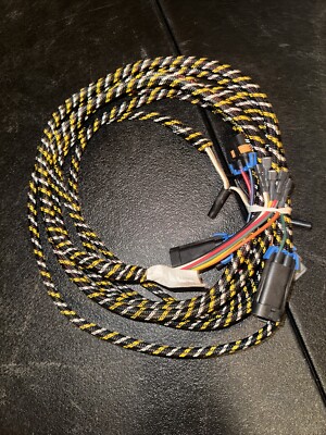 61314 Western 7374 Fisher HB3 HB4 Headlight harness Conventional Mount  Chevy Gm
