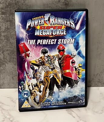 Power Rangers Super Megaforce The Perfect Storm PAL Format DVD Region 0
