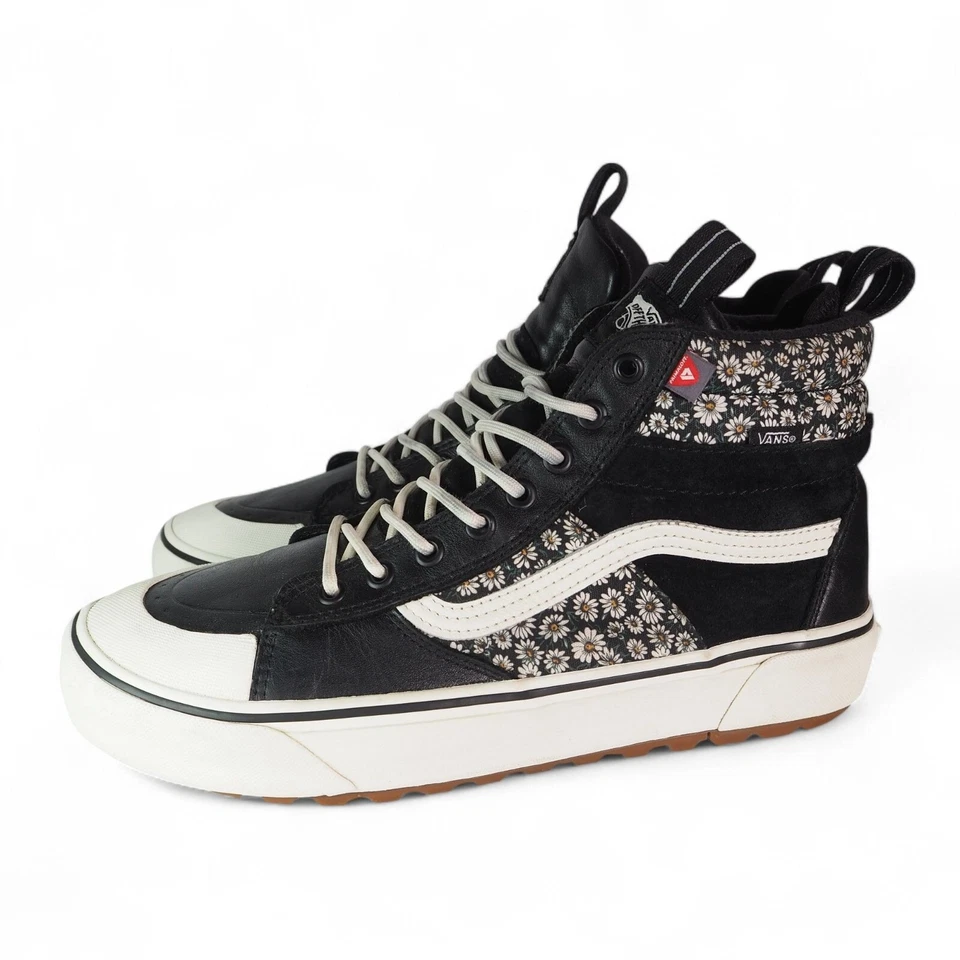Vans SK8-Hi MTE 2 "Black Floral" Outdoor Waterproof Shoes Men's 9.5 Women's 11 - Image 2 of 4