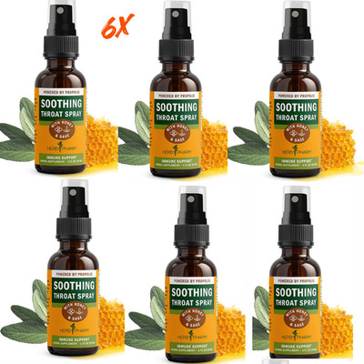 Herb Pharm  Soothing Throat Spray    1  fl.oz  packs of 6