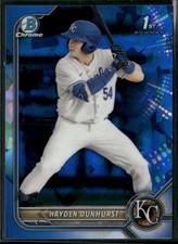 2022 Bowman Draft Sapphire Edition #BDC-44 Hayden Dunhurst
