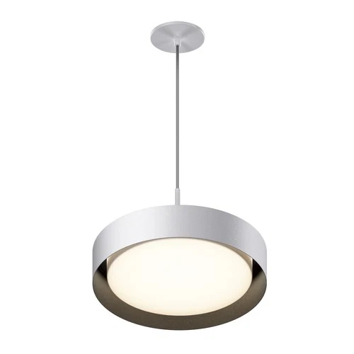 ET2 E51013 Echo 16"W LED Pendant - White - Picture 4 of 8