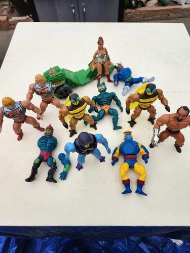 for parts Mattel Masters of the Universe He-Man VTG Figures Lot 1980s motu