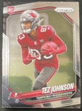 Panini Tez Johnson #316 Tampa Bay Buccaneers 2025 NFL Football Trading Card