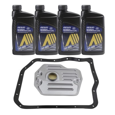 4Qt AISIN Automatic Transmission Oil WS & Wix Filter Kit for Scion Toyota