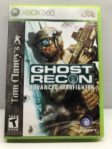 Tom Clancy's Ghost Recon: Advanced Warfighter (Xbox 360, 2006) Complete Tested