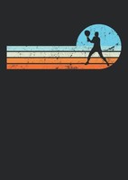 Notizbuch A4 Dotted: Tennis Vintage Design 120 Seiten