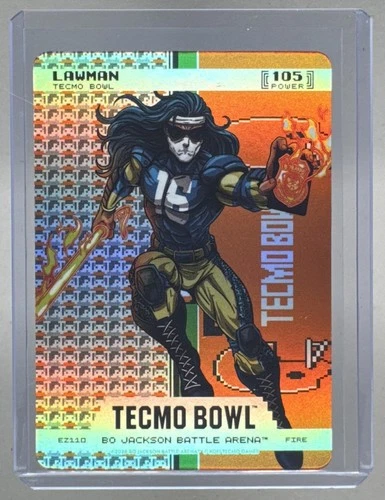 Trevor Lawrence Lawman 2026 Bo Jackson Tecmo Bowl #EZ110 Endzone Battlefoil