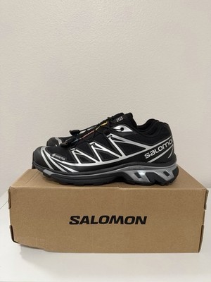 Salomon XT-6 Gore Tex Black Silver Size 9M