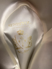 Resistol Vintage Fedora Hat - Tan/Beige with Feather