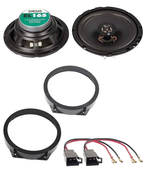 ACV 16,5Cm 100Watt 2-Wege Lautsprecher FüR Mini One Cooper Cabrio FronttüR Auto-image