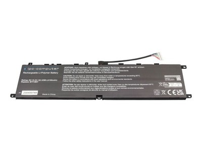 Akku für MSI Vector GP66 12UGSO (MS-1544)