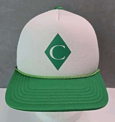 Black Diamond Equipment hat green rope foam snapback skiing equipment cap C logo