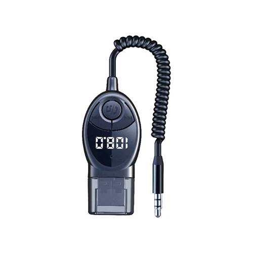 Bluetooth 5.3 Kabelloser FM-Transmitter Fürs Auto, USB auf 3,5-Mm-Buchse, A2564