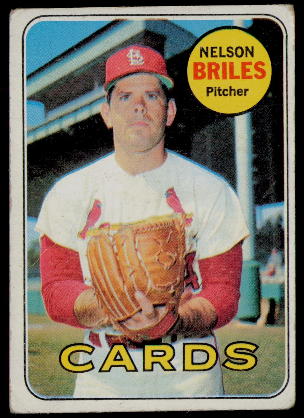 1969 Topps #60 Nelson Briles