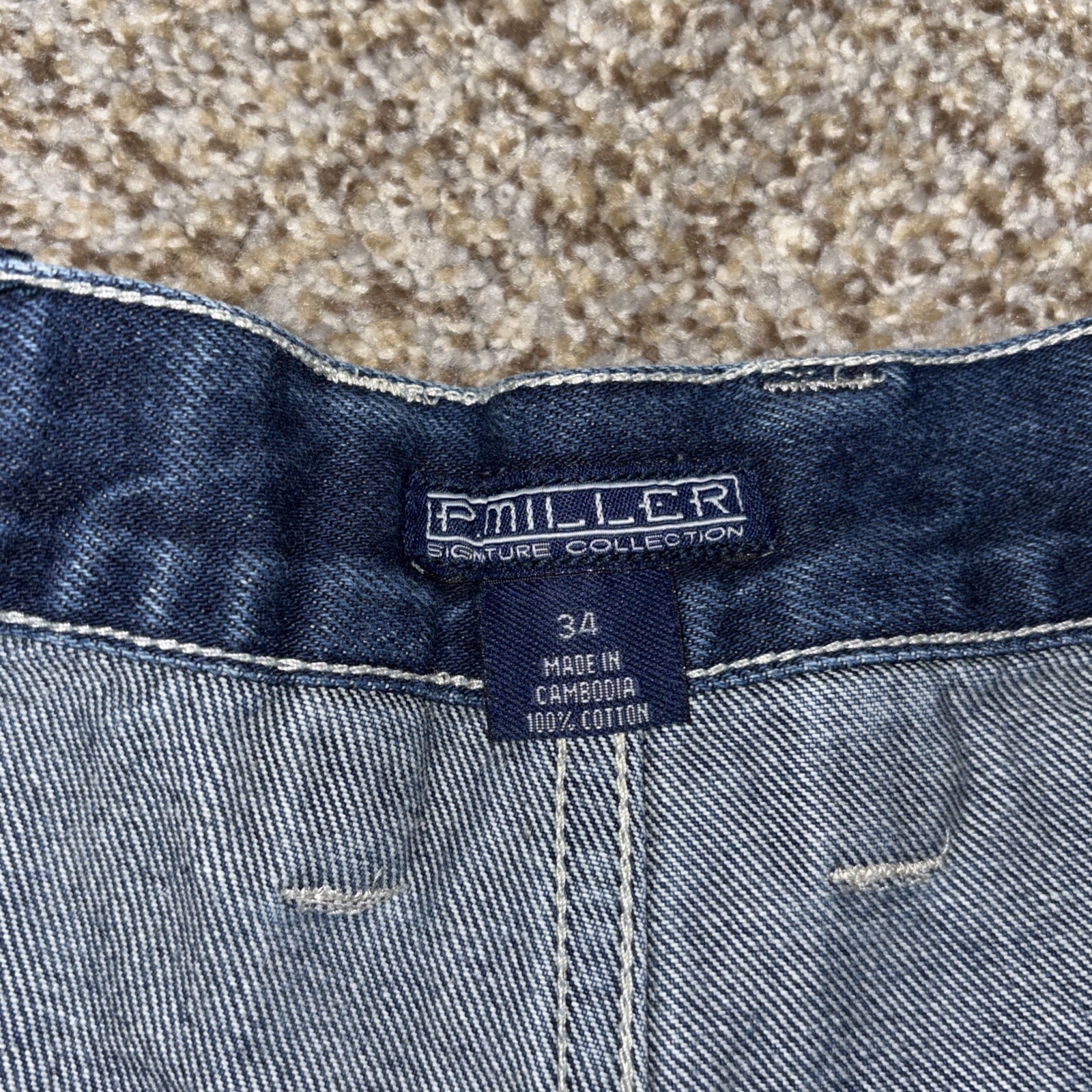 Peter Millar Signature Collection Jeans mens 34 Fits 32 X 30.5 Read Description - View 5