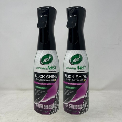 #ad 2 Pack Turtle Wax Streak Free Mist Slick Shine Quick Detailer 20 oz $25.00