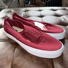 BRAND NEW Vans Authentic - Deep Red/Burgundy Canvas - UK11 men’s BNWT old school