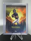2024 Topps Midnight Caleb Williams Nightball RC Gold /75 Chicago Bears