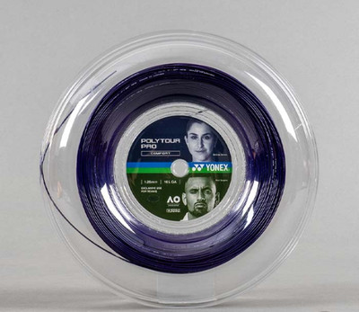 YONEX Poly Tour Pro 200m Tennis String Reel 1.15/1.20/1.25mm Purple