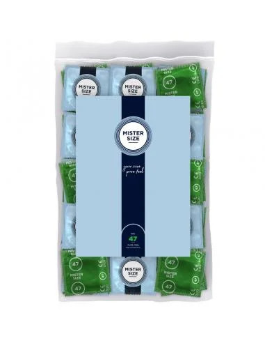 Mister size - preservativos talla xs 47 mm (100 unidades)