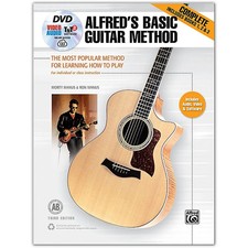 Alfred's Basic Guitar Method, Complete Book, DVD  Online Audio Revised
