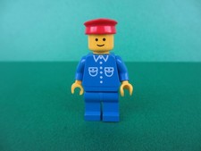 Lego Figur Minifigur System Town trn252 Schaffner Eisenbahn Set 40370 (300923N1)