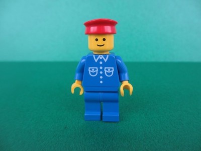 Lego Figur Minifigur System Town trn252 Schaffner Eisenbahn Set 40370 (300923N1)