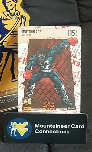TRAVIS HUNTER - SWITCHBLADE -2026 Bo Battle Arena Red Headliner BRAWL BATTLEFOIL
