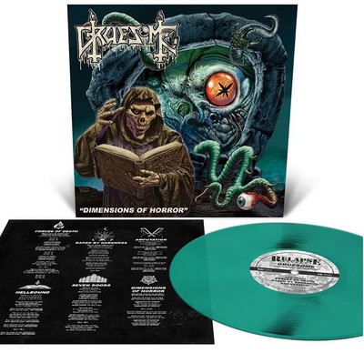 GRUESOME - dimensions of horror LP green