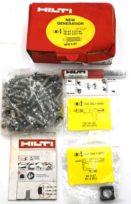 HILTI Threaded Stud X-BT-GR M8/7 SN 8 Duplex stainless Steel BOX 100Pcs 2194344