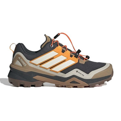 adidas TERREX Skychaser Gore-Tex Men s Low Top Lace-Up Sneakers Gray Tan