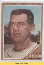 1962 Topps Don Larsen #33 READ b7j