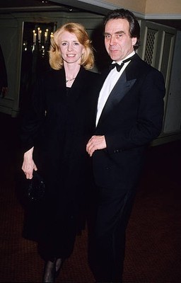Jane Asher husband Gerald Scarfe during Jane Asher at the BAFTA Aw- Old Photo