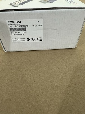 SAIA PCD3.T668 REMOTE I/O Station for Standby Processor Unit