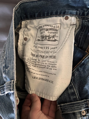 Levi's 511 Slim Herren Jeans W31 L28 Whiskers Neu Reißverschluss Fly Blau