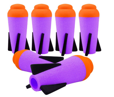 6 Packs Mega Missile Refill for Nerf N-Strike Elite Series, Compatible