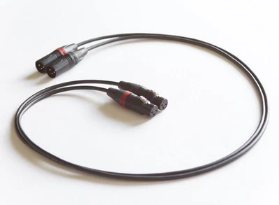MOGAMI, NEUTRIK Mogami 2549 with Neutrik Gold XLR, Audiophile/Hi-Fi/Pro Interconnect Cable Pair