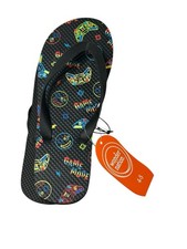 wonder nation boys flip flops sandals shoes size 4-5