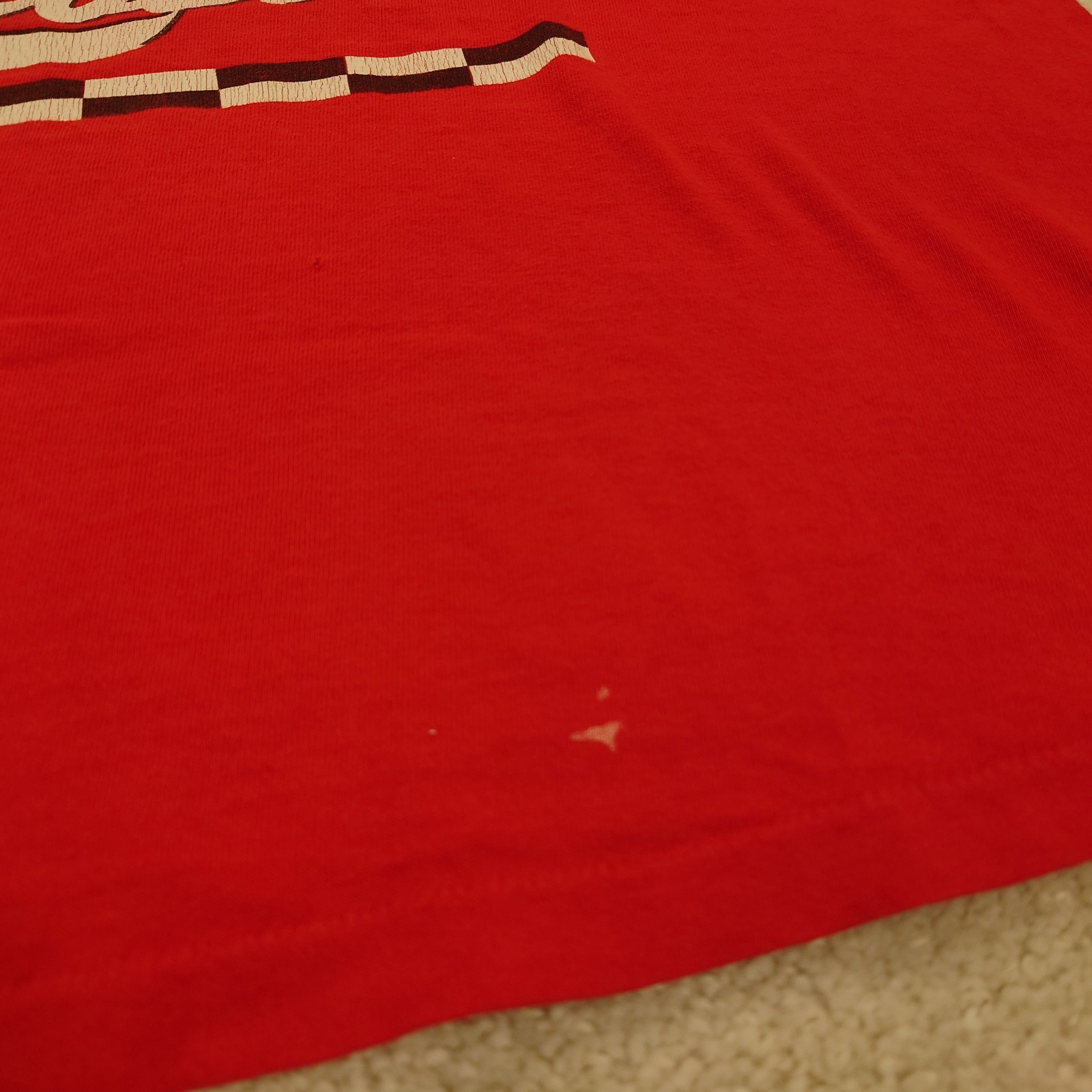 VINTAGE 90s UNLV University of Las Vegas Rebels T Shirt Boxy Medium USA Made