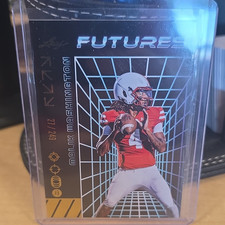 Leaf Futures Malik Washington Rookie Gold Serial Numbered Football 2024 #138
