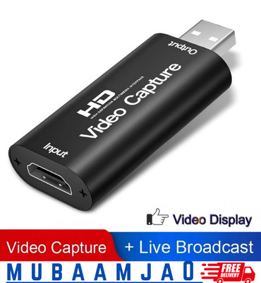 4K Video Capture Card HDMI auf USB Video Grabber HDMI Streaming Recorder Gaming 