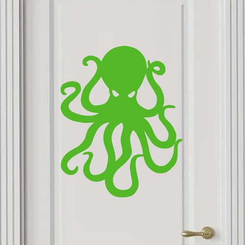 Octopus Vinyl Decal Sticker for Home, wall, décor, bar, café - Picture 23 of 25