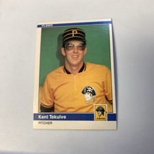 1984 Fleer Pittsburgh Pirates Kent Tekulve