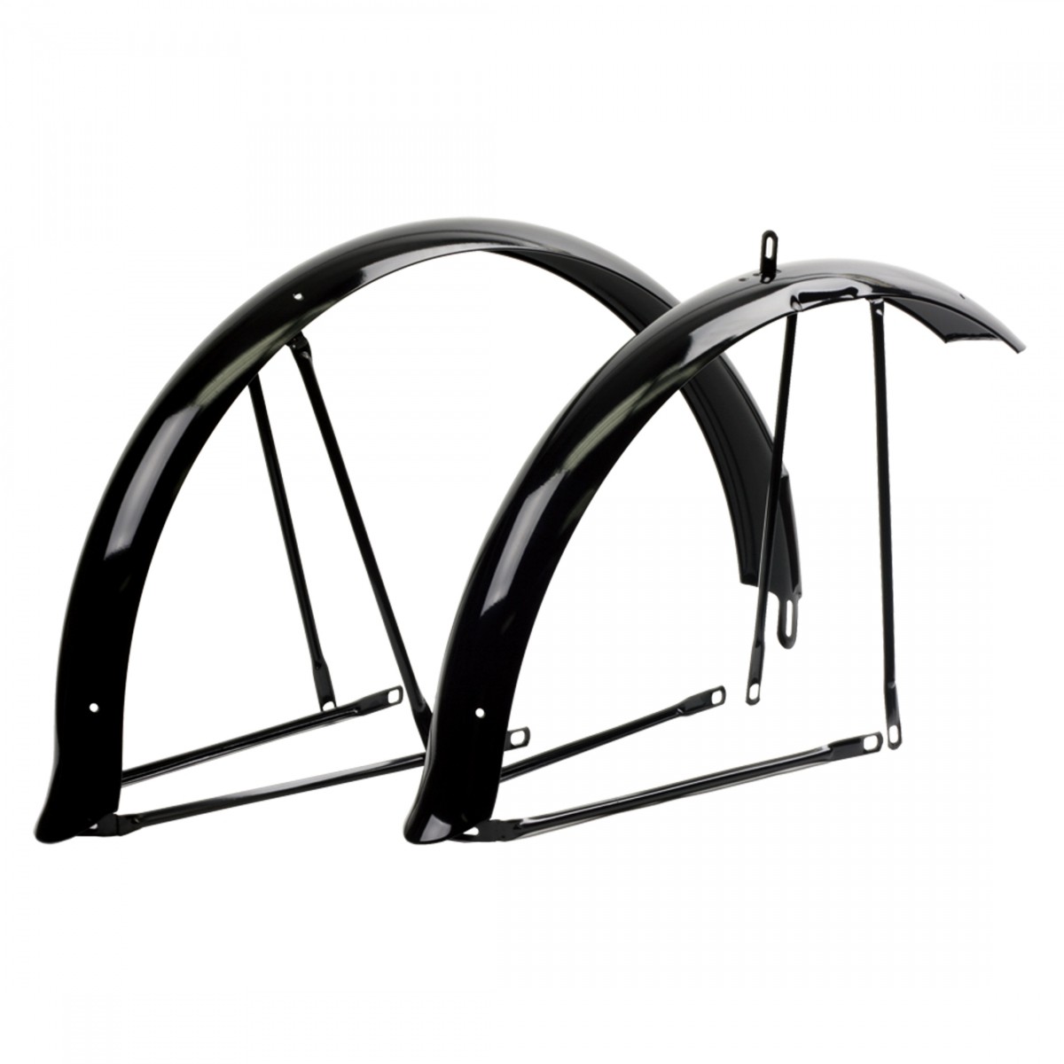 Sunlite Cruiser 26x75mm Steel Fender Pair for 26-inch Cruiser Bikes